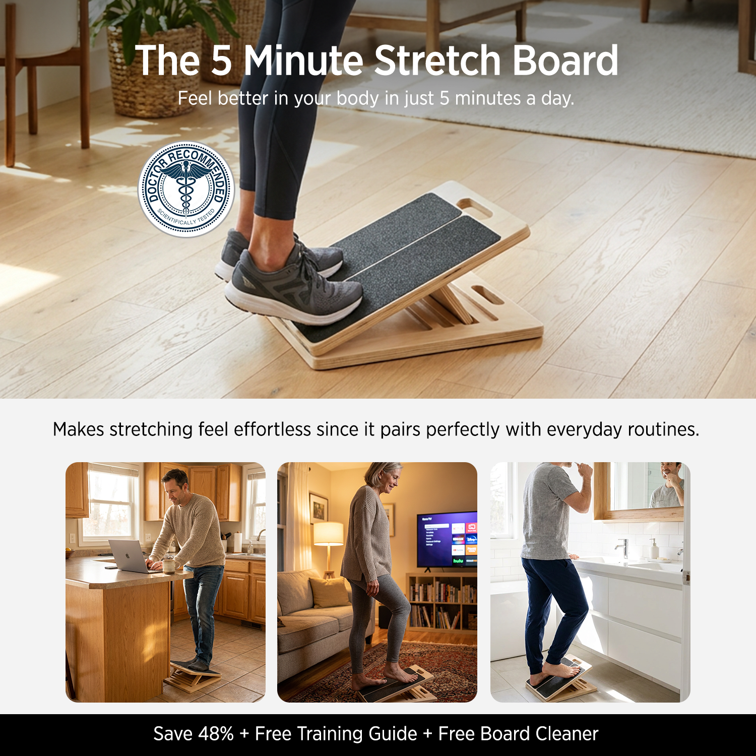 Stretch & Mobilitetsbrett (+ Gratis Treningsveiledning)