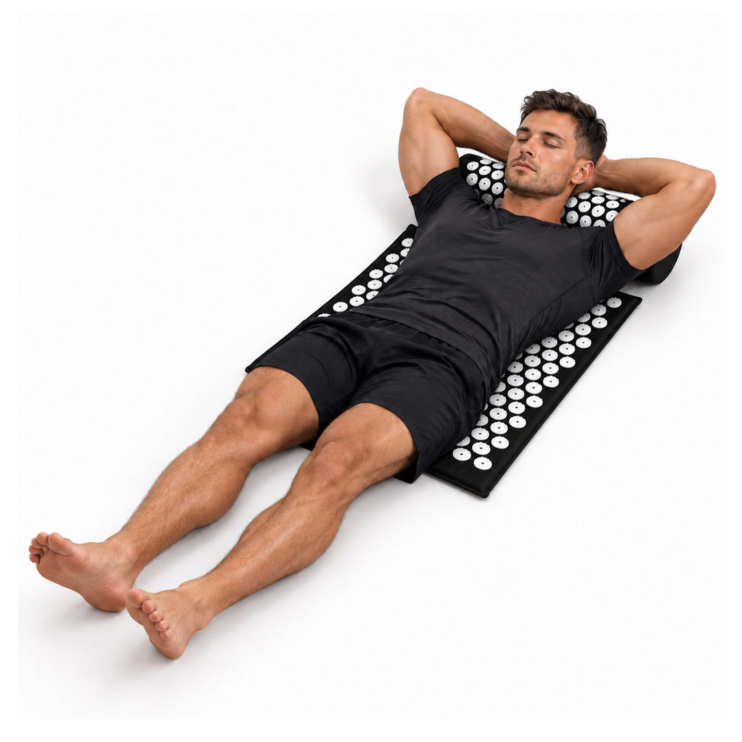 Acupressure Pillow and Mat Set (Set of 2)