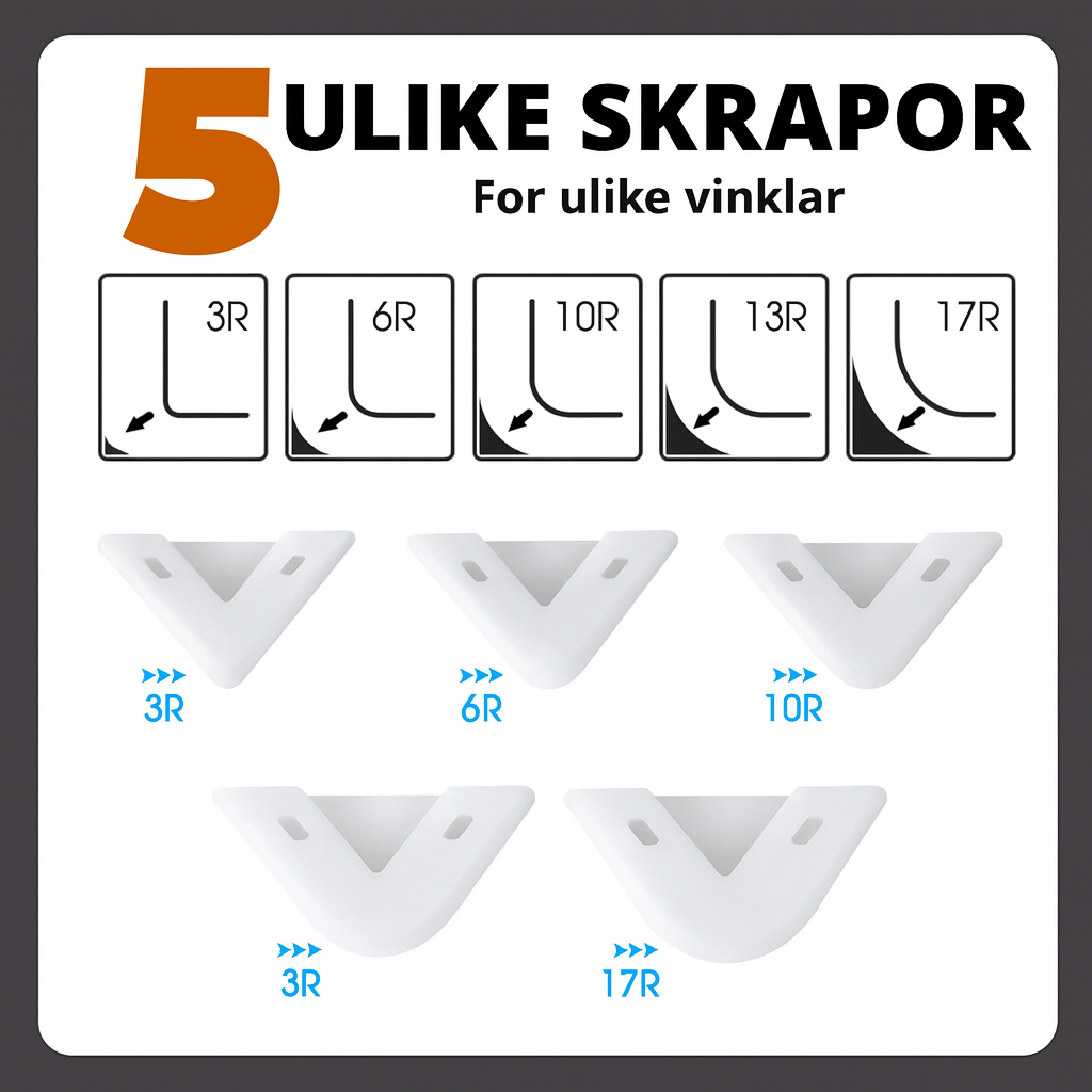 Fugeskrapen – Universelt Fugeverktøy