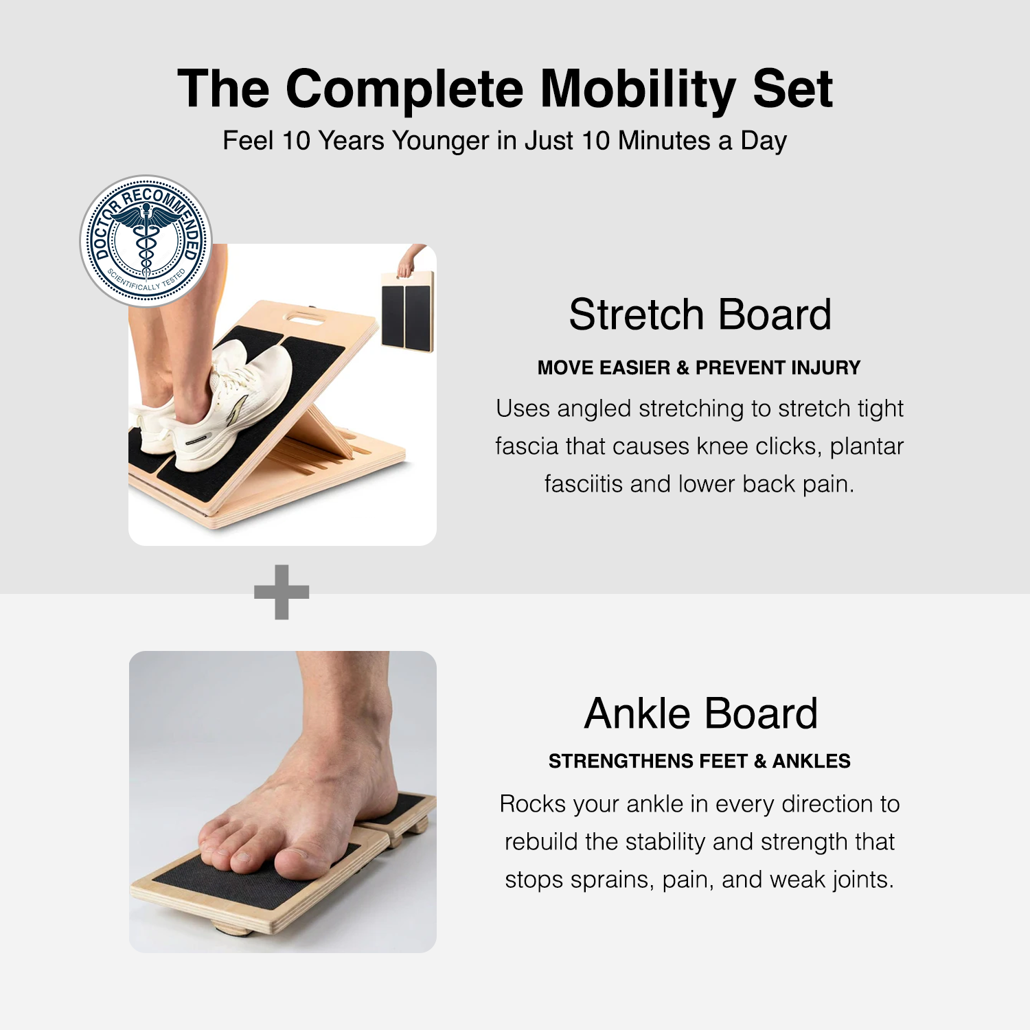 Stretch & Mobilitetsbrett (+ Gratis Treningsveiledning)